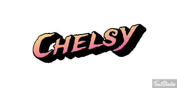 Chelsy Efeito do texto