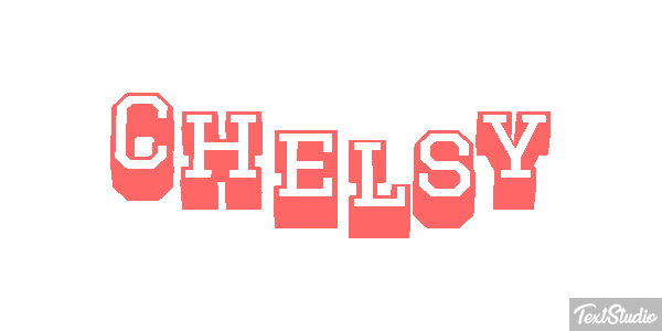 Chelsy Efeito do texto