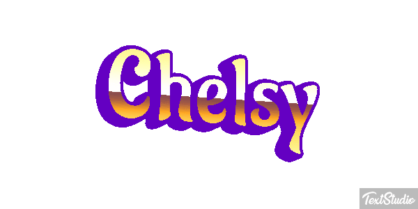 Chelsy Efeito do texto