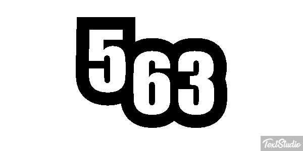 563 Text effect