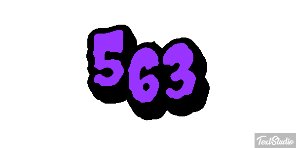 563 Text effect