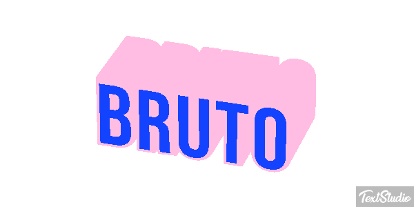 Bruto Effetto testo