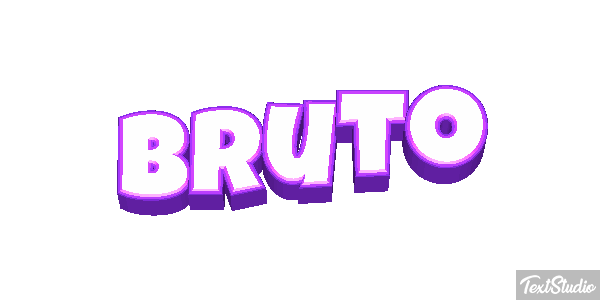 Bruto Effetto testo