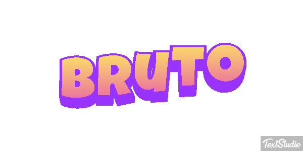 Bruto Effetto testo