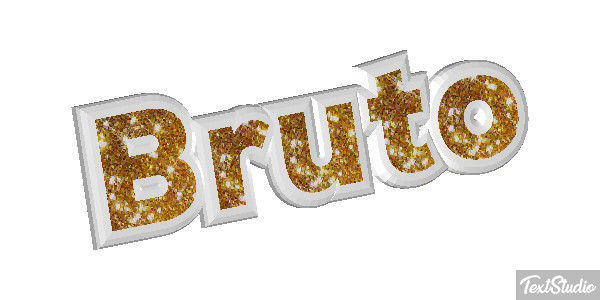 Bruto Effetto testo