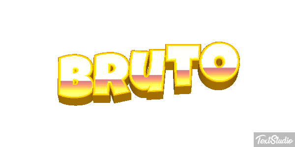 Bruto Effetto testo