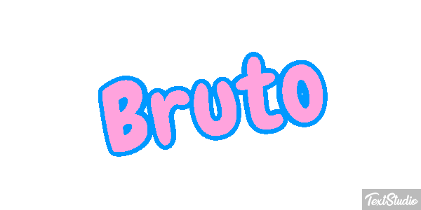 Bruto Effetto testo