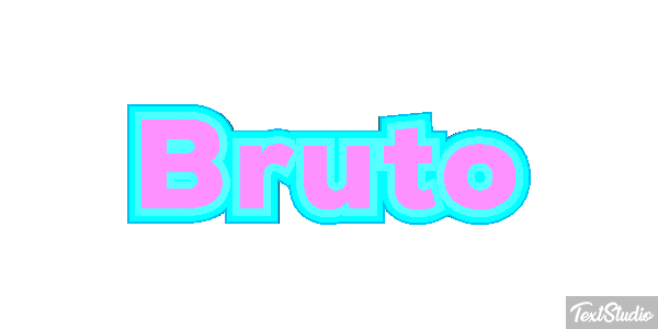 Bruto Effetto testo