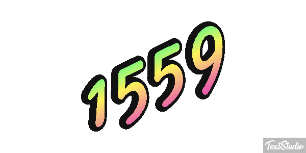 1559 Efekt tekstowy