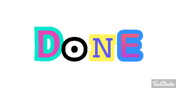 Döne Effet de texte