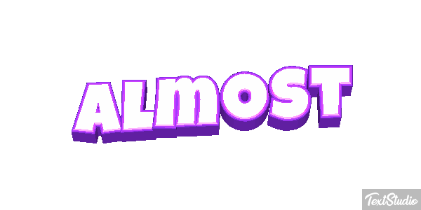 Almost Efekt tekstowy