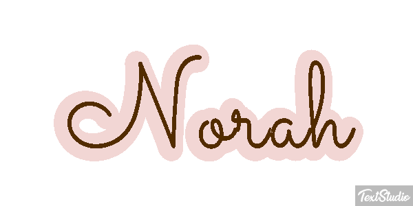 Norah Text effect