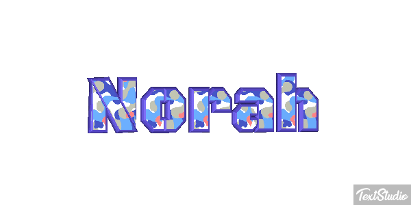 Norah Text effect