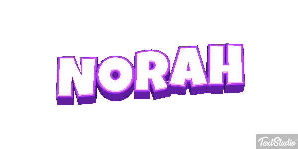 Norah Text effect