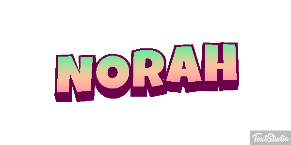 Norah Text effect