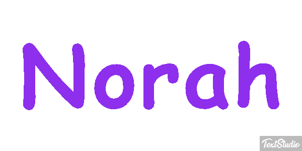 Norah Text effect