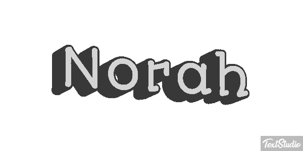 Norah Text effect