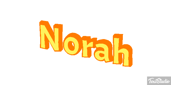 Norah Text effect