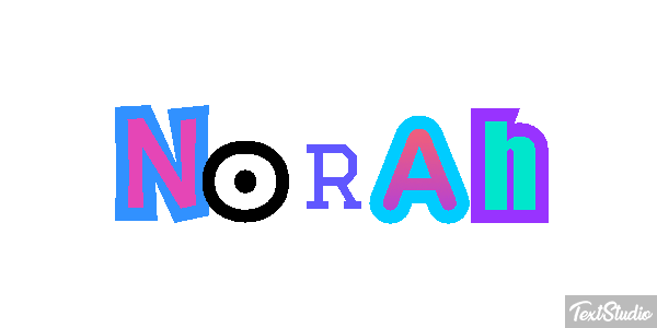 Norah Text effect
