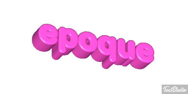 époque Effet de texte