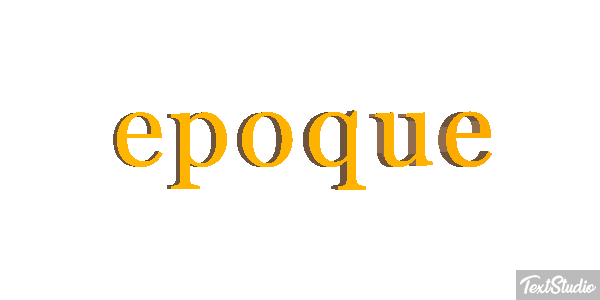 époque Effet de texte