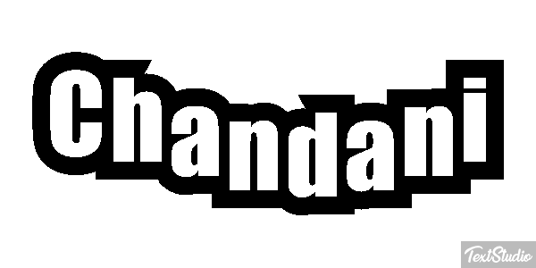 Chandani テキスト効果