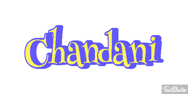 Chandani テキスト効果