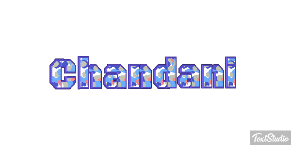 Chandani テキスト効果