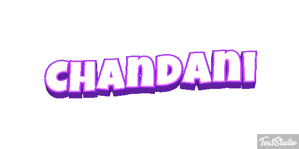 Chandani テキスト効果