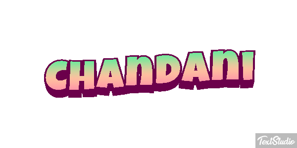 Chandani テキスト効果