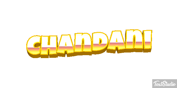 Chandani テキスト効果