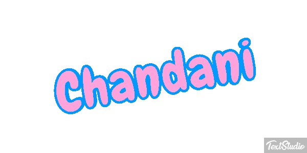 Chandani テキスト効果