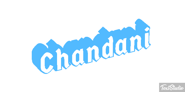 Chandani テキスト効果
