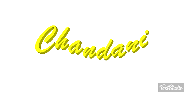 Chandani テキスト効果