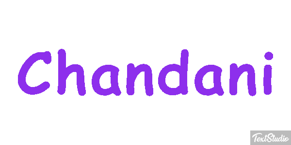 Chandani テキスト効果