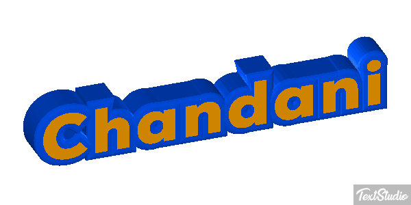 Chandani テキスト効果