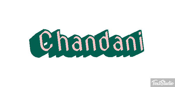 Chandani テキスト効果