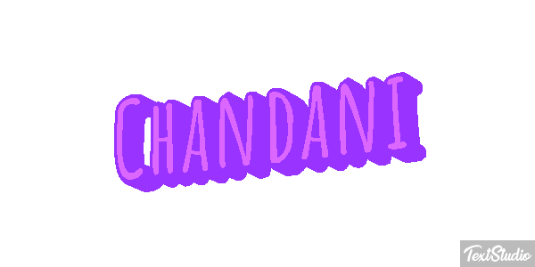 Chandani テキスト効果