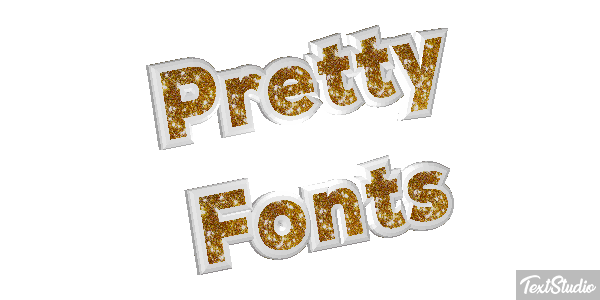 Pretty Fonts Efeito do texto