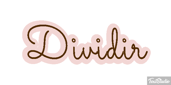 Dividir Efeito do texto