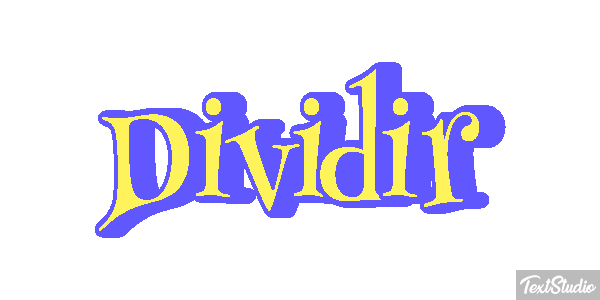 Dividir Efeito do texto