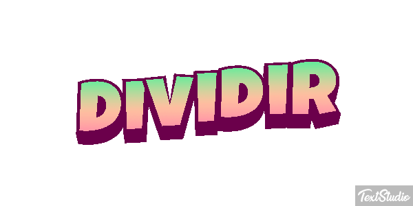 Dividir Efeito do texto