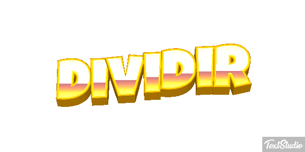 Dividir Efeito do texto