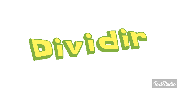 Dividir Efeito do texto