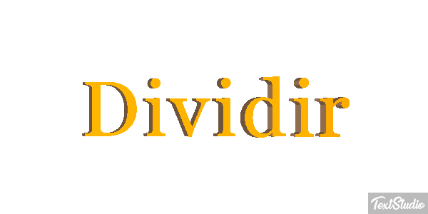 Dividir Efeito do texto