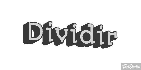 Dividir Efeito do texto
