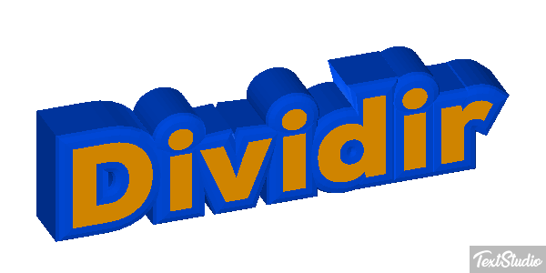 Dividir Efeito do texto