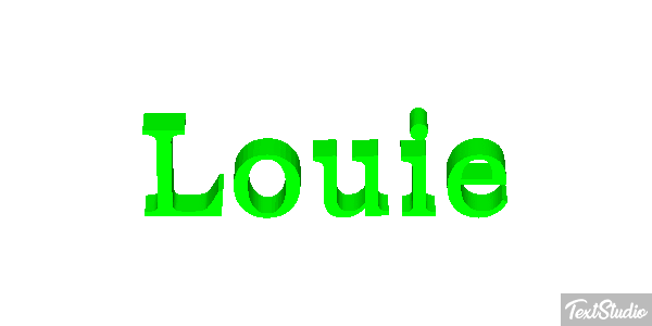 Louie Efekt tekstowy