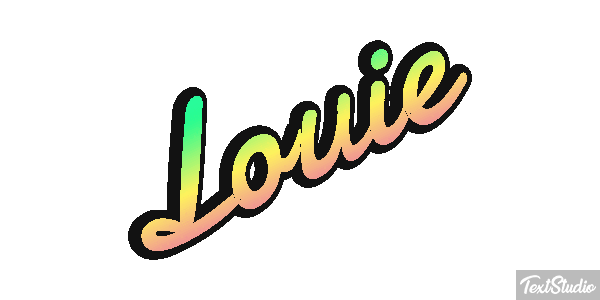 Louie Efekt tekstowy