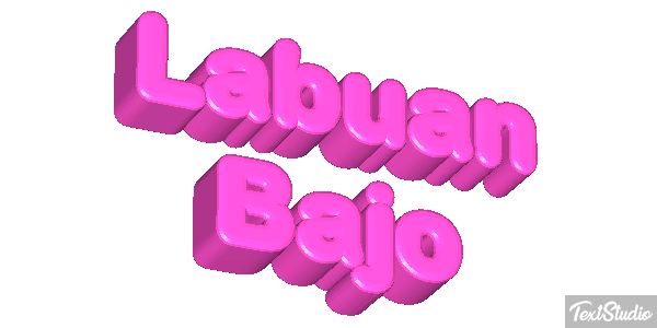 Labuan Bajo Effetto testo